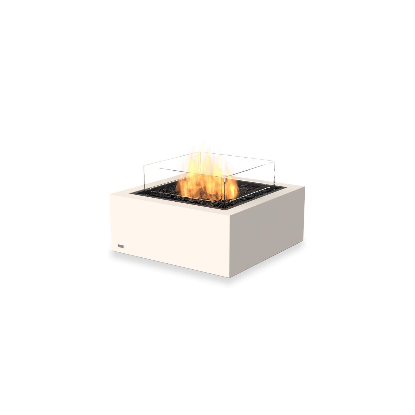 Ecosmart Fire Base 30 Concrete Ethanol Gas Fire Pit Table