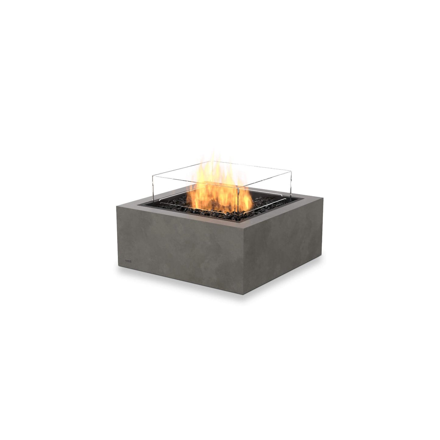 Ecosmart Fire Base 30 Concrete Ethanol Gas Fire Pit Table