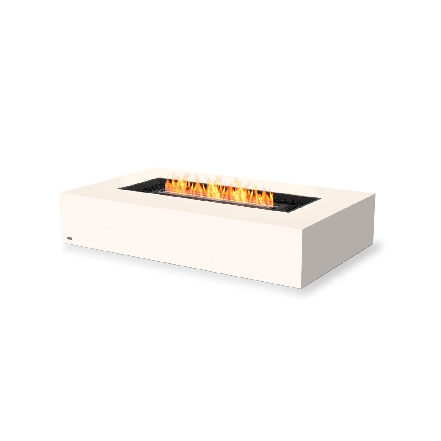 Ecosmart Fire Wharf Concrete Ethanol Gas Fire Pit Table