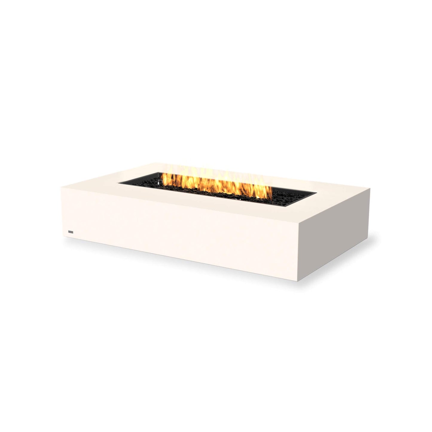Ecosmart Fire Wharf Concrete Ethanol Gas Fire Pit Table