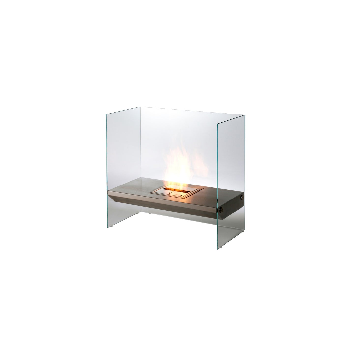 Ecosmart Igloo Freestanding Glass Bioethanol Fireplace