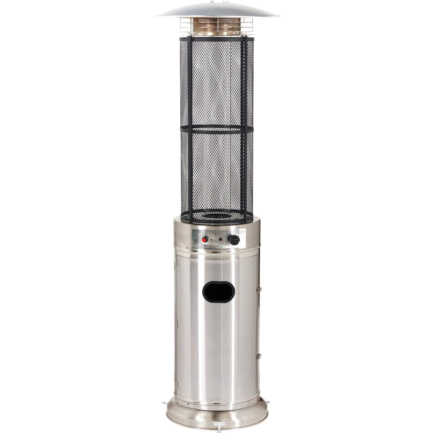 Stainless Steel Cylinder Propane Gas Patio Heater