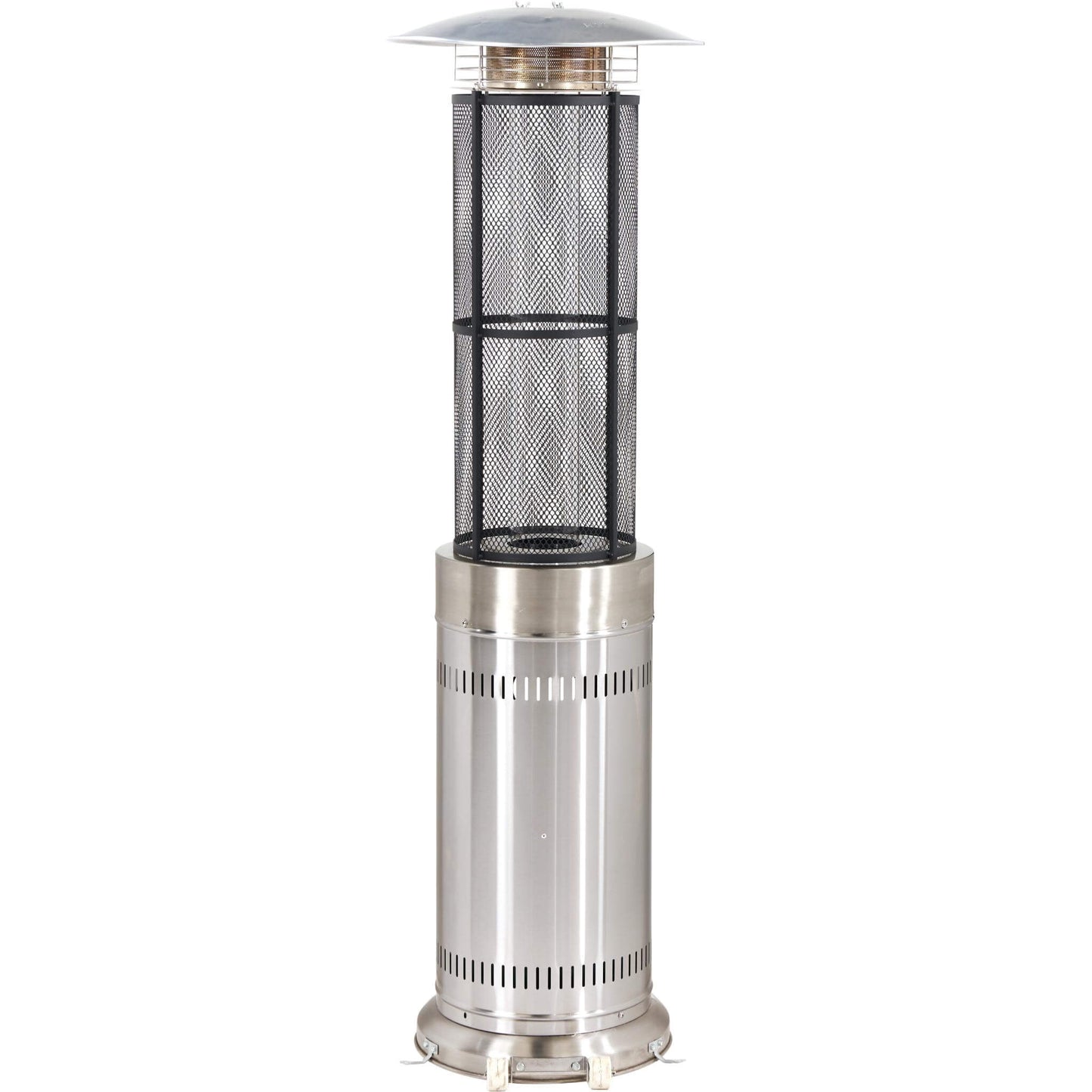 Stainless Steel Cylinder Propane Gas Patio Heater