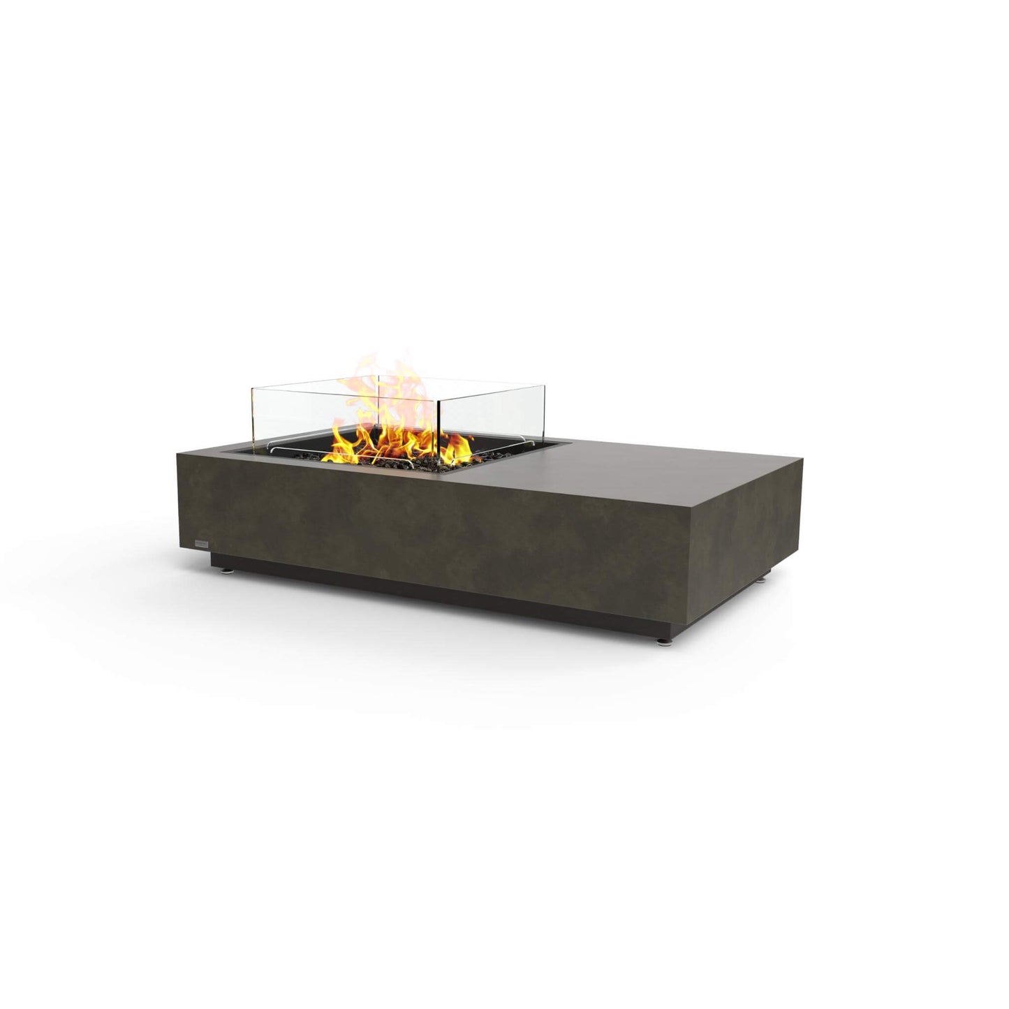Ecosmart Fire Manhattan Concrete Gas Fire Pit Table