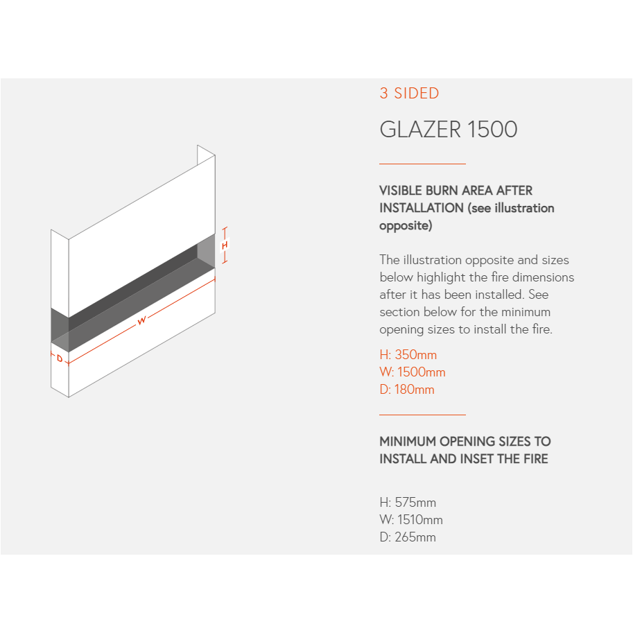 3 sided Glazer 1500