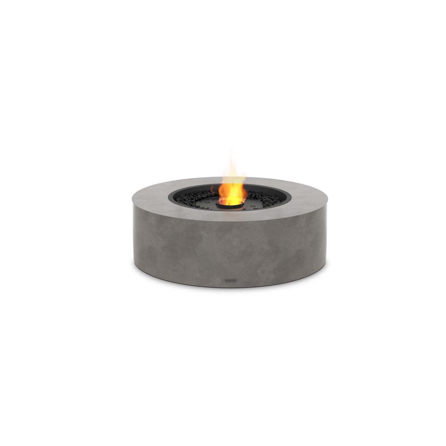 Ecosmart Fire Ark Round Concrete Gas Fire Pit Table
