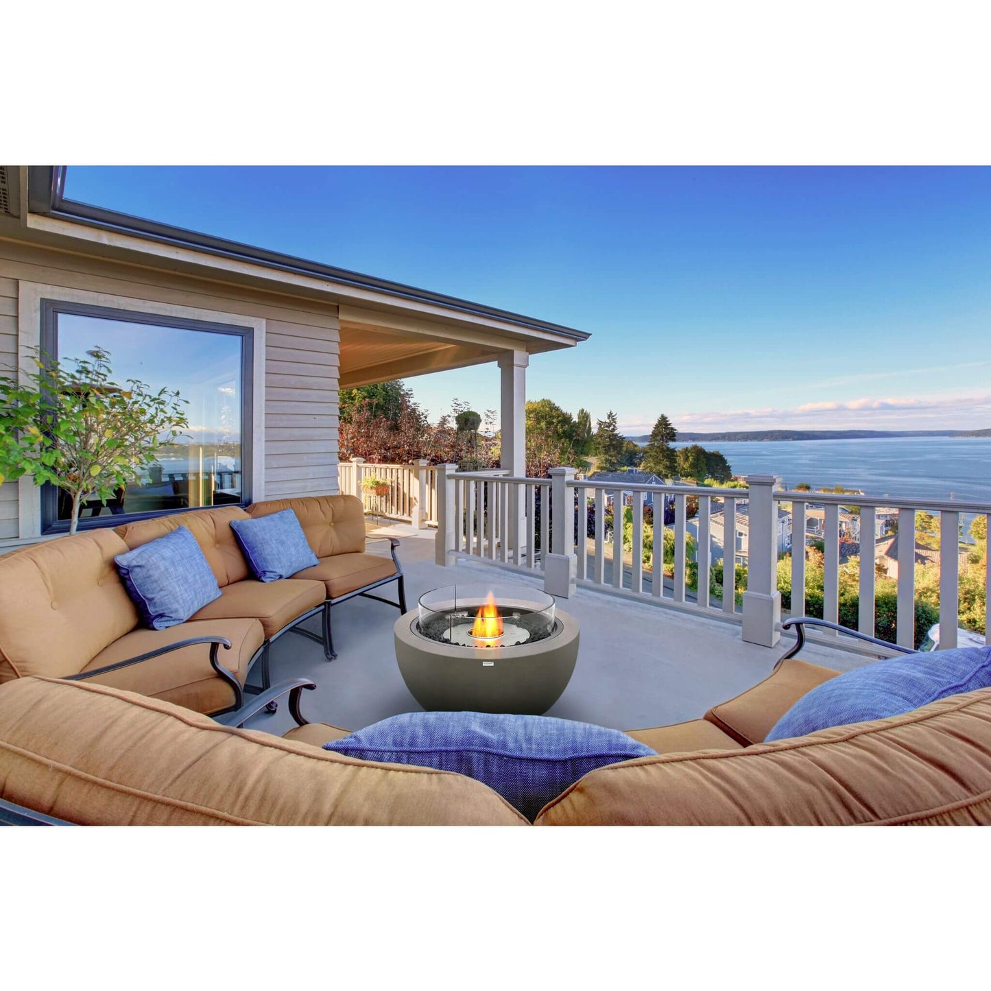 Ecosmart Fire Pod 30 Concrete Gas Fire Pit Bowl