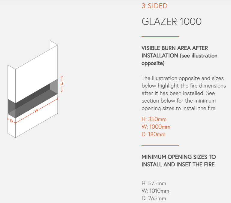 3 Sided Glazer 1000