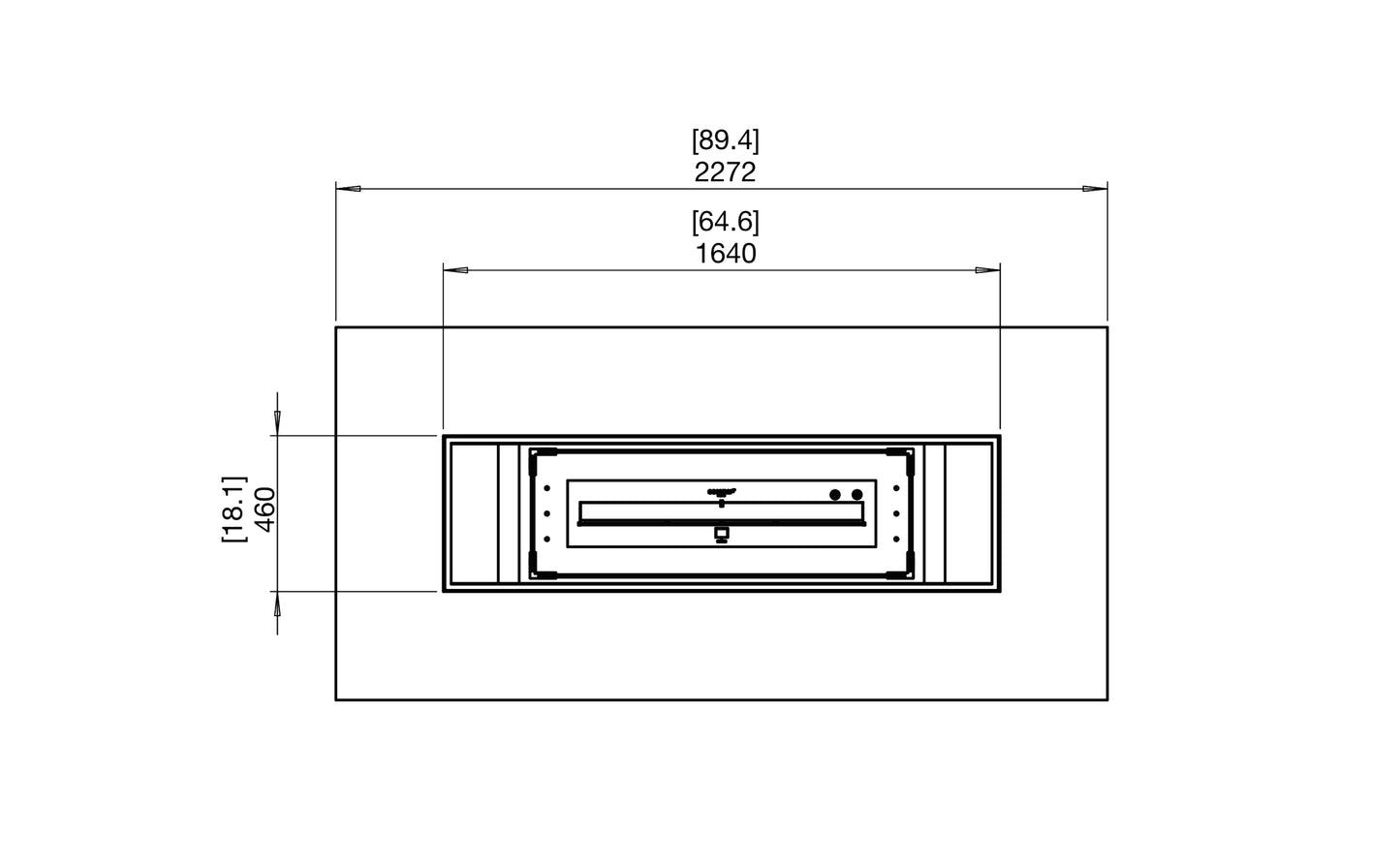Ecosmart Fire Gin Bar Outdoor Gas Fire Pit Table