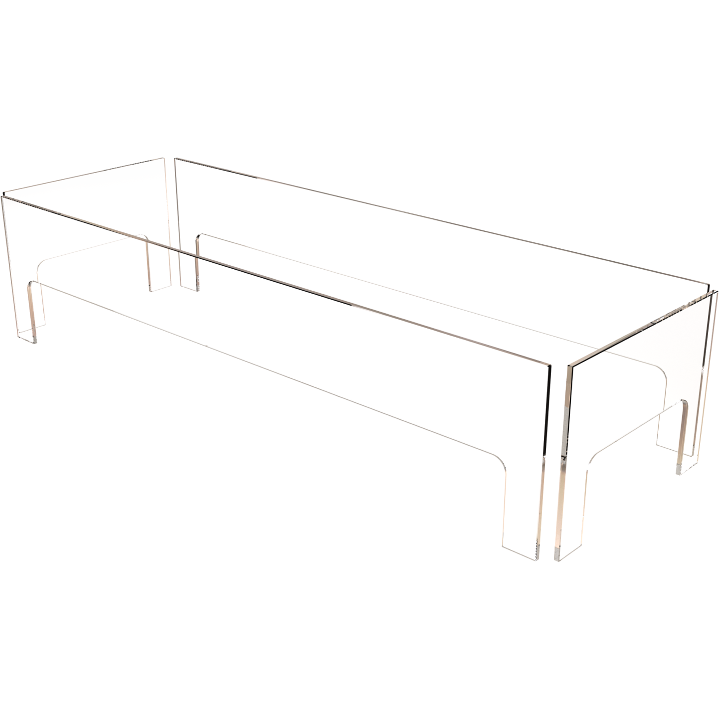 EcoSmart Fire L1080 Fire Screen for Cosmo, Wharf and Gin 90 Fire Pit Tables