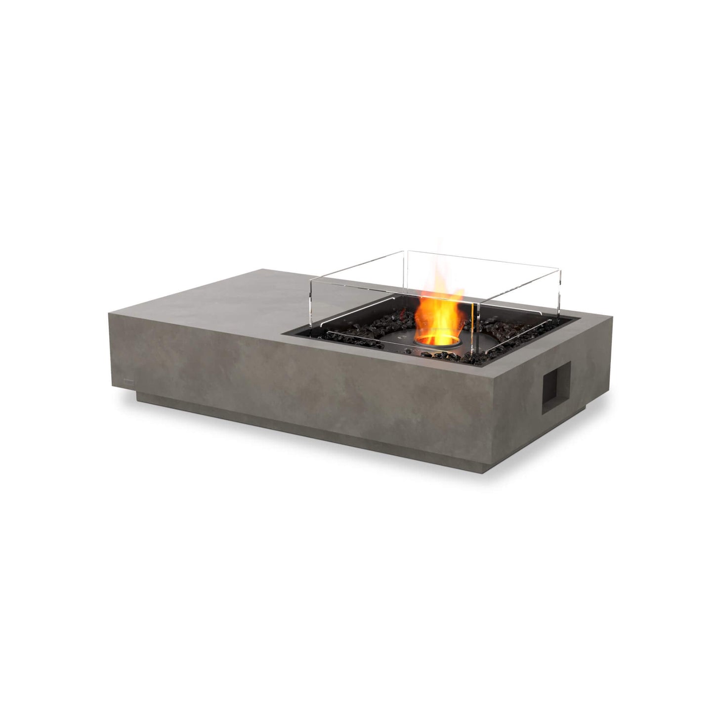Ecosmart Fire Manhattan Concrete Gas Fire Pit Table