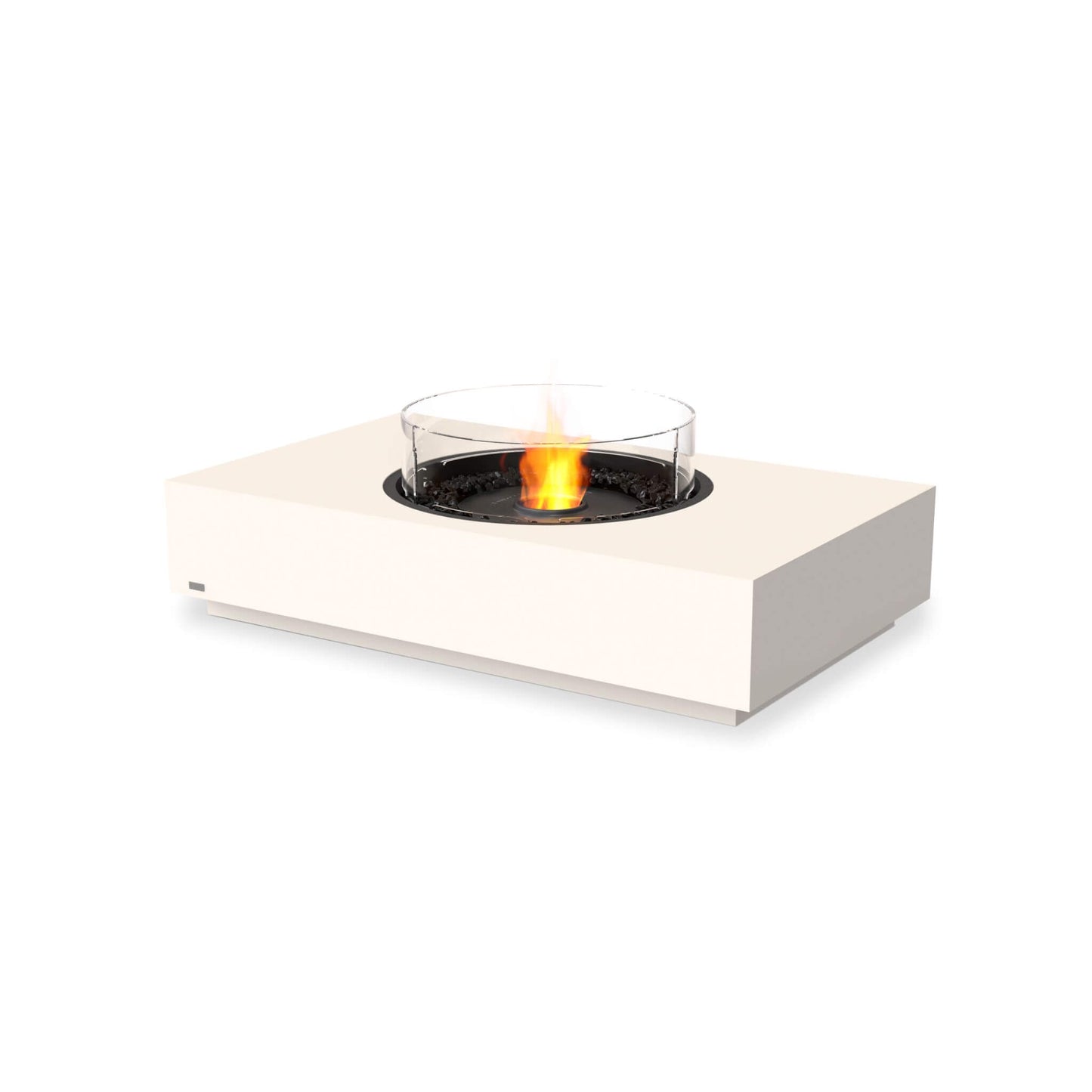 Ecosmart Fire Martini Concrete Ethanol Gas Fire Pit Table