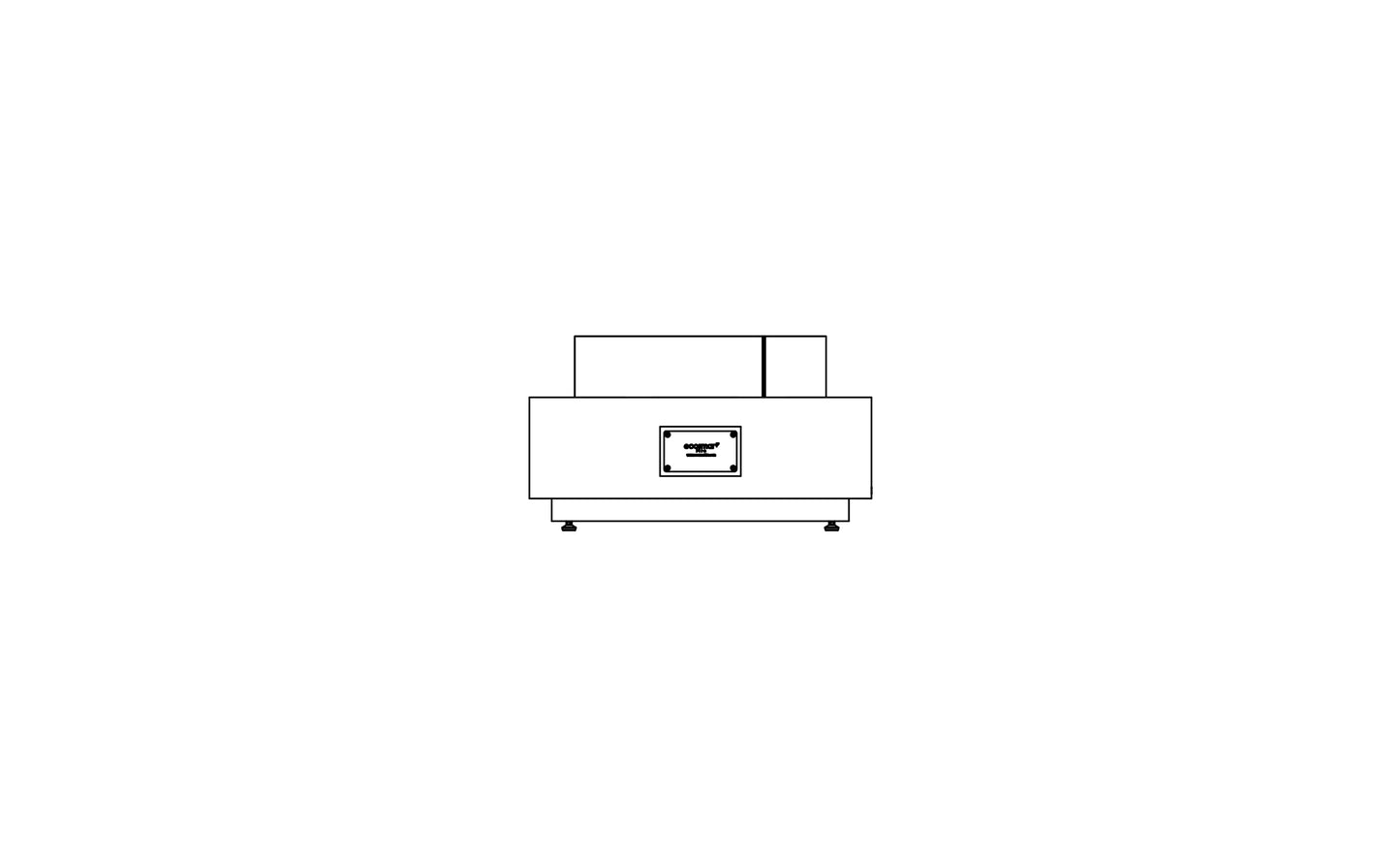 Ecosmart Fire Martini Concrete Ethanol Gas Fire Pit Table