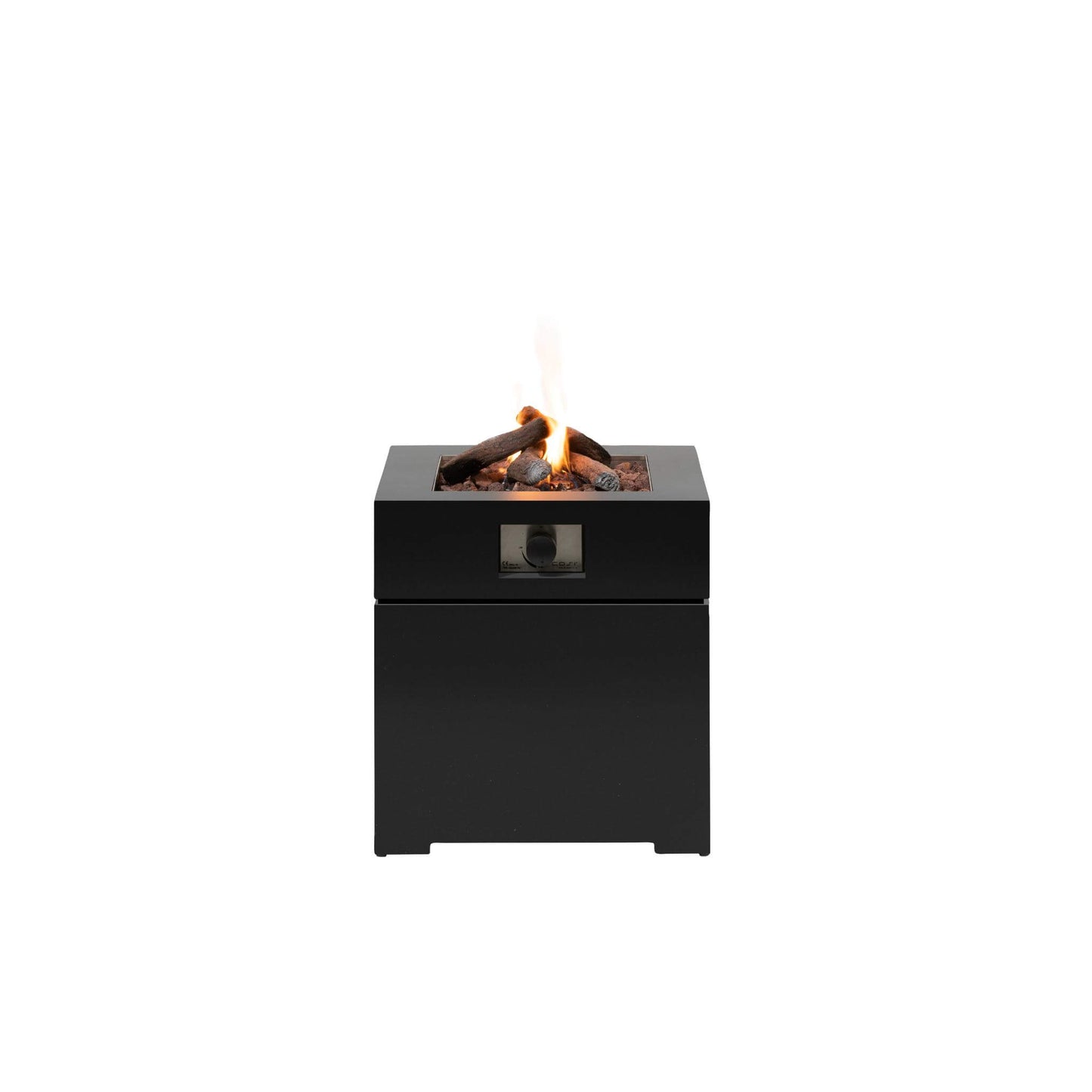 Cosibrixx 60 Anthracite Aluminium Square Garden Gas Fire Pit