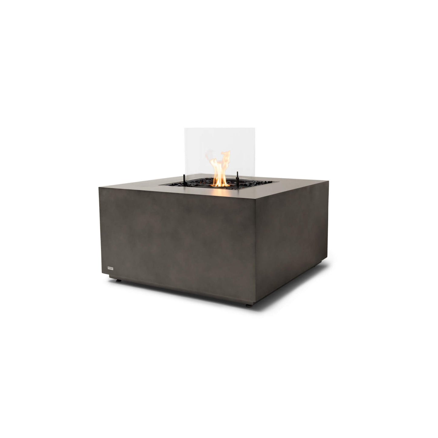 Ecosmart Fire Chaser 38 Square Bioethanol Gas Fire Pit Table