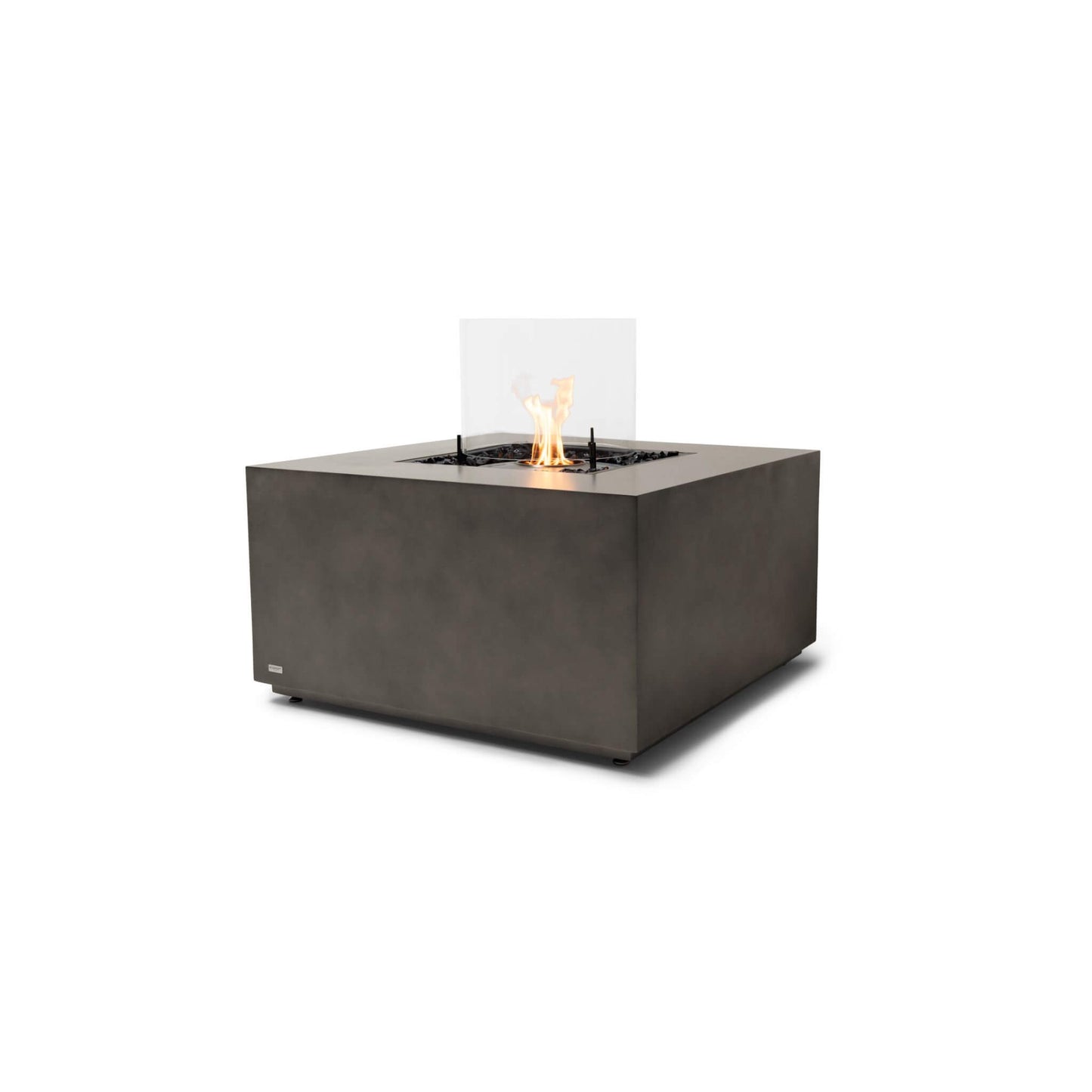 Ecosmart Fire Chaser 38 Square Bioethanol Gas Fire Pit Table