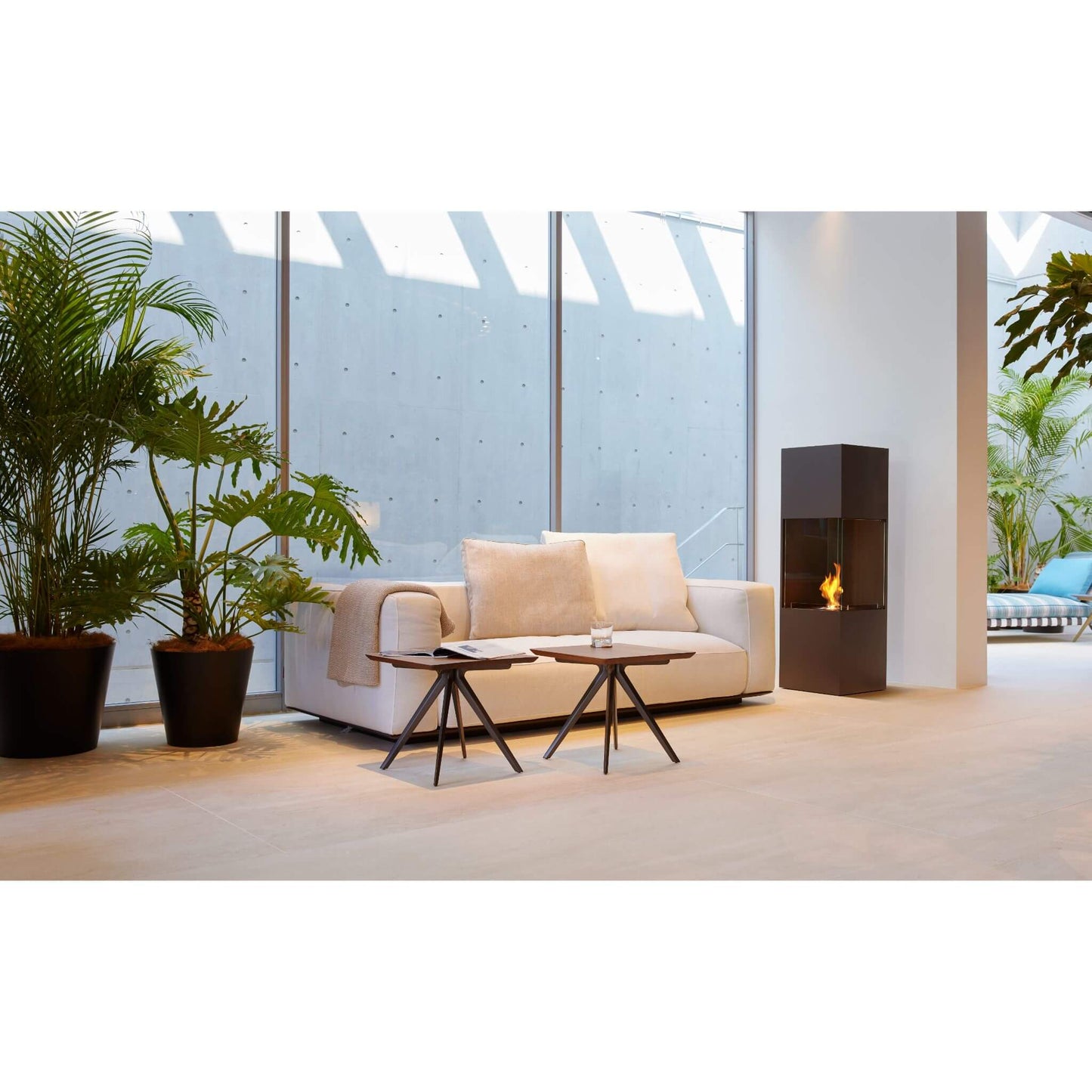 Ecosmart Fire Be Freestanding Indoor Bioethanol Fireplace