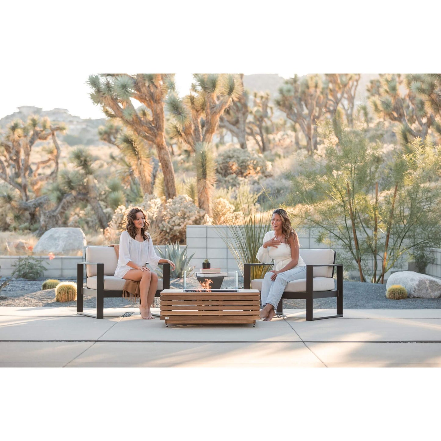Ecosmart Fire Base 40 Square Gas Fire Pit Table
