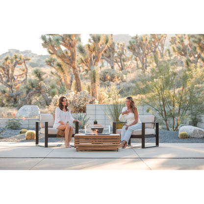 Ecosmart Fire Base 40 Square Gas Fire Pit Table