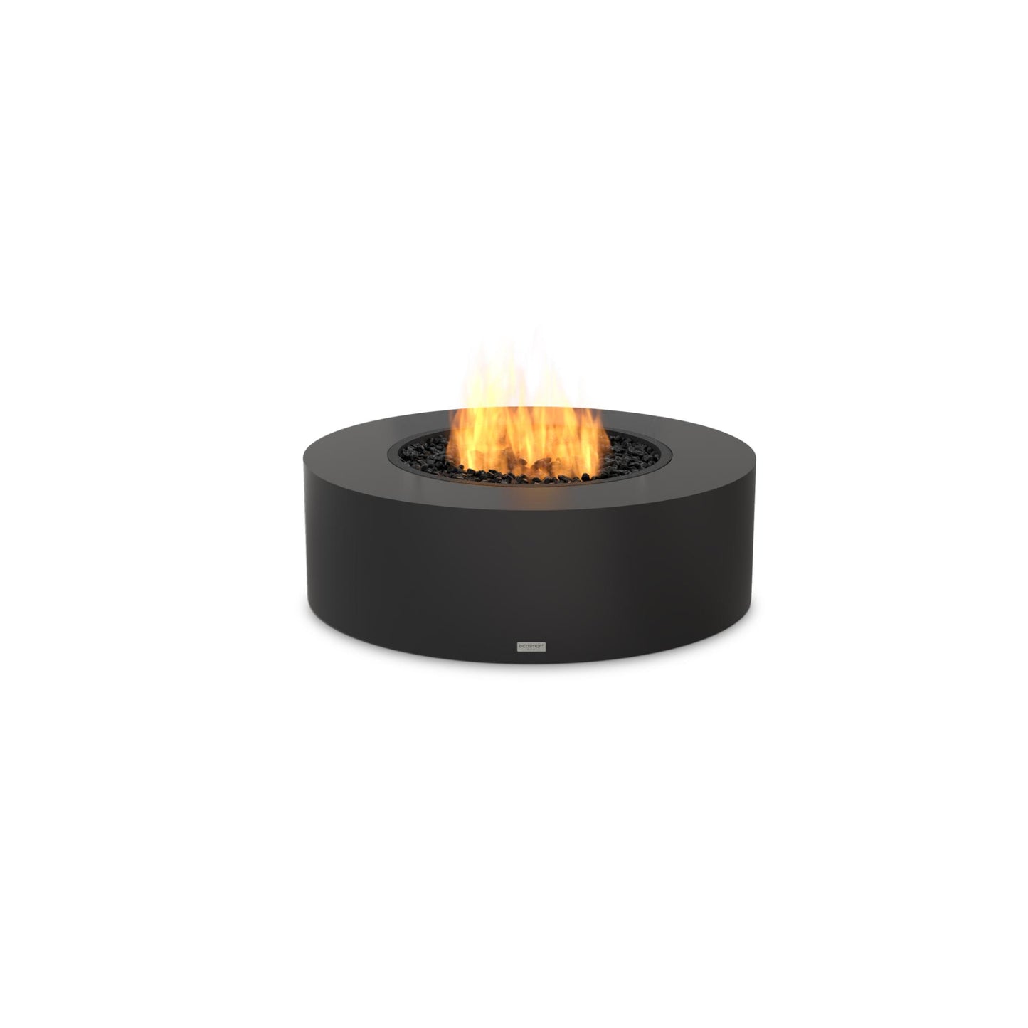 Ecosmart Fire Ark Round Concrete Gas Ethanol Fire Pit Table