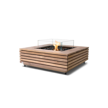 Ecosmart Fire Base 40 Square Bio Ethanol Gas Fire Pit Table