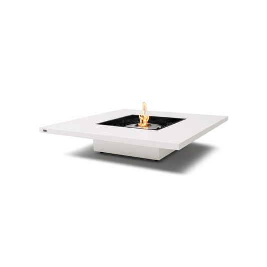 Ecosmart Vertigo 50 Square Bioethanol Gas Fire Pit Table