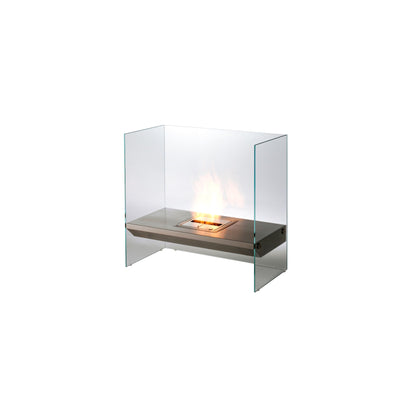 Ecosmart Igloo Freestanding Glass Bioethanol Fireplace