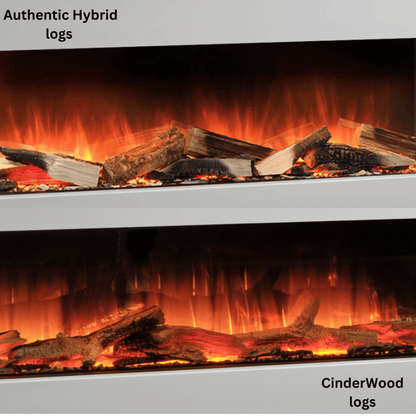 Flamerite Glazer 1000 LED Inset Wall Mounted Electric Fires