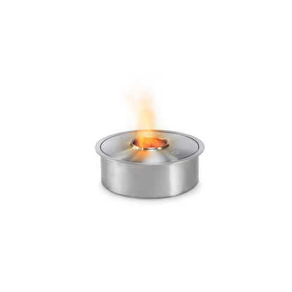 Ecosmart Fire AB3 Round Steel 1.7kw Bioethanol Burner