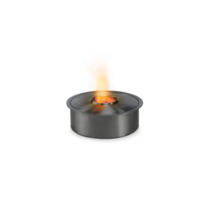 Ecosmart Fire AB3 Round Steel 1.7kw Bioethanol Burner