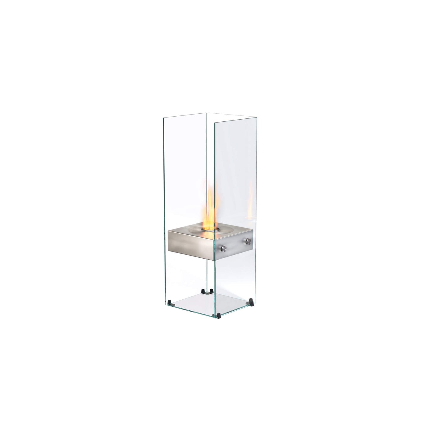 Ecosmart Ghost Freestanding Glass Bioethanol Fireplace