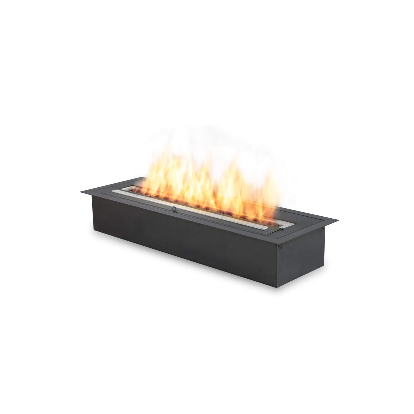 Ecosmart Fire XL700 Black / Steel Bio Ethanol Burner Built-in
