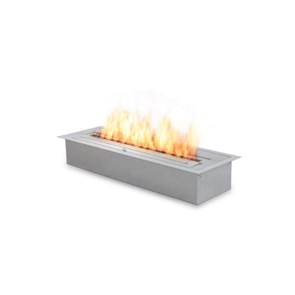 Ecosmart Fire XL700 Black / Steel Bio Ethanol Burner Built-in