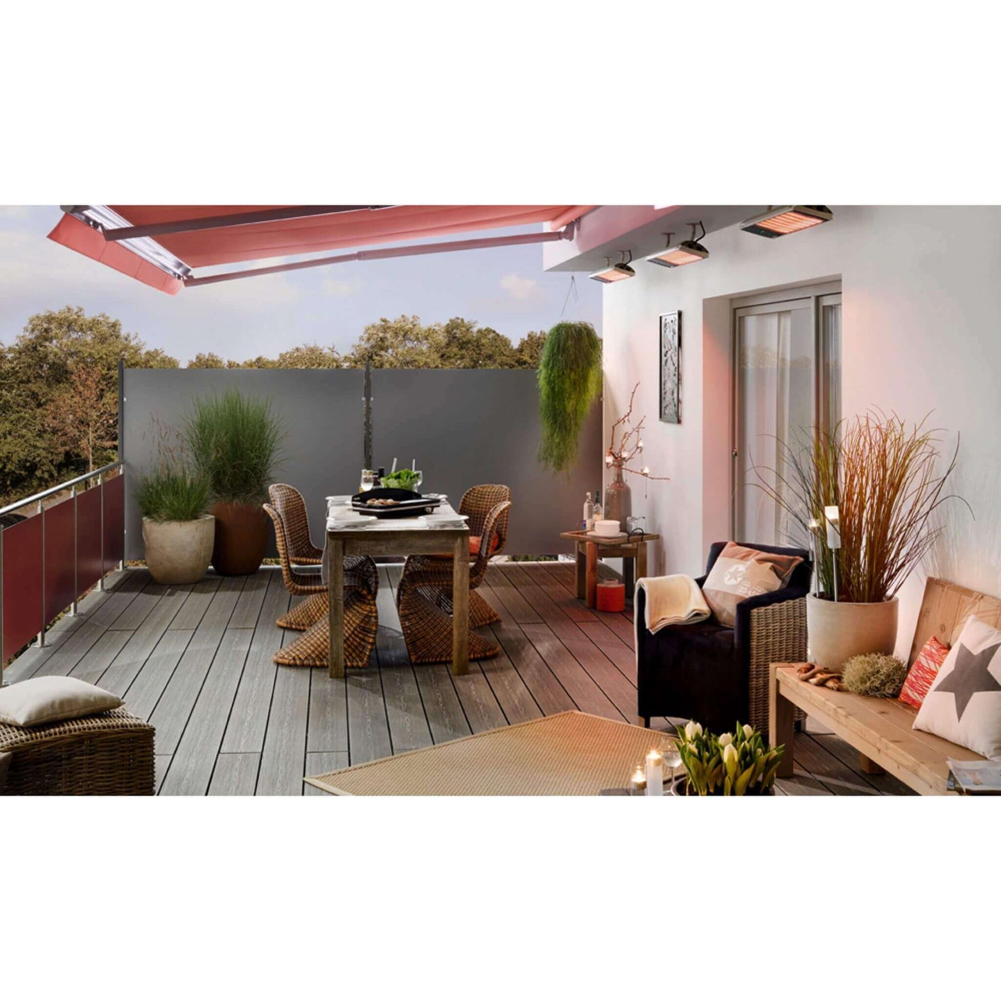 Heatscope Spot 2.8kW Radiant Mounted Infrared Outdoor Heater