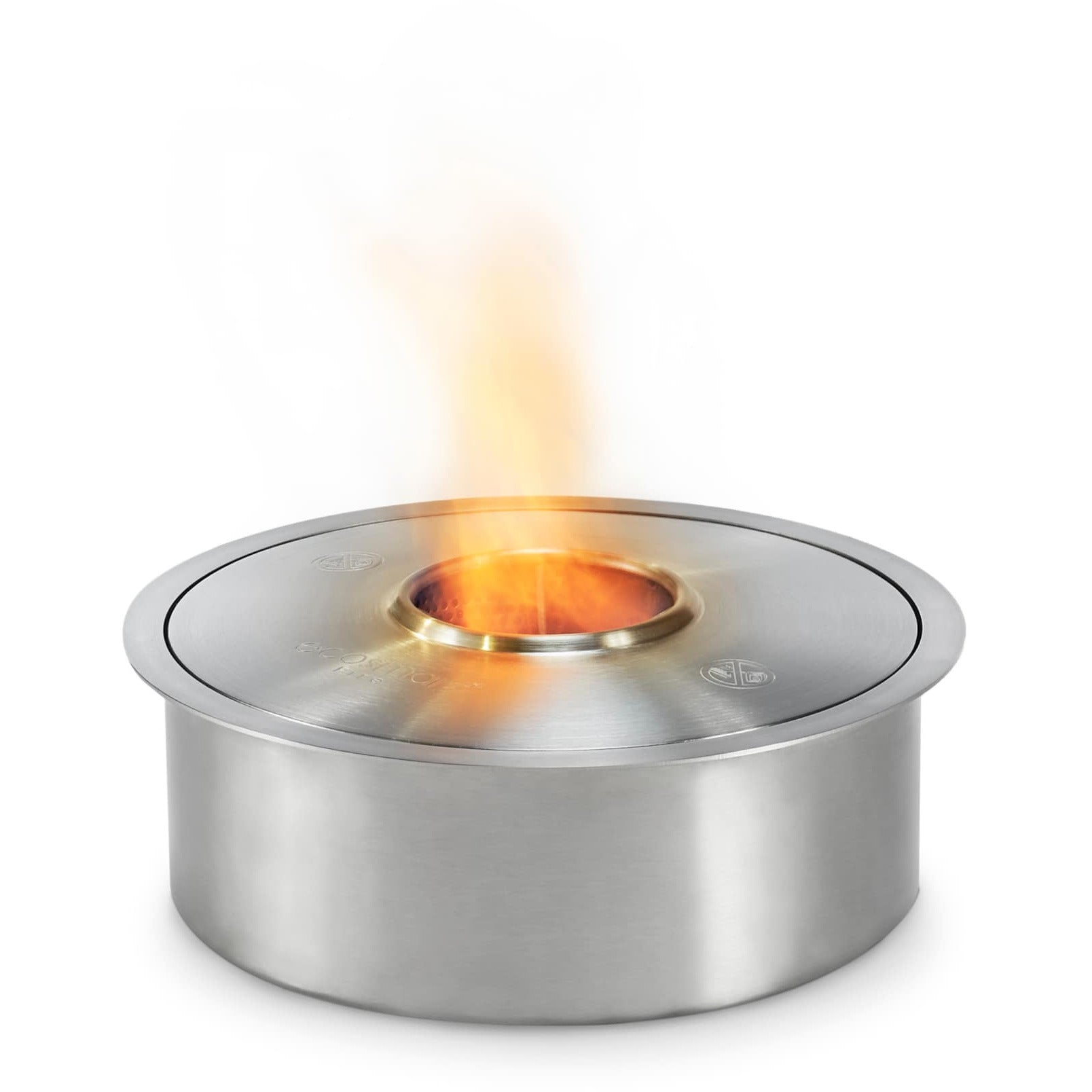 Ecosmart Fire AB3 Bioethanol Burner Round Stainless Steel