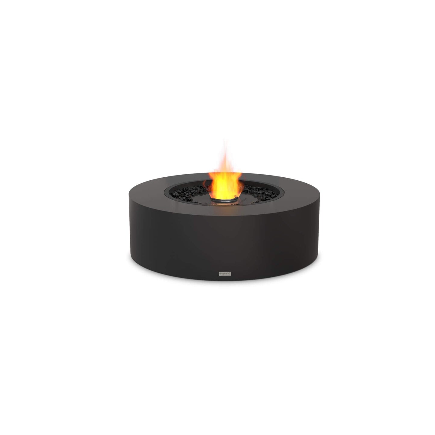 Ecosmart Fire Ark Round Concrete Gas Ethanol Fire Pit Table