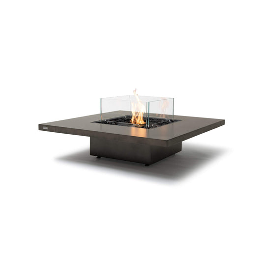 Ecosmart Fire Vertigo 40 Concrete Square Fire Pit Table