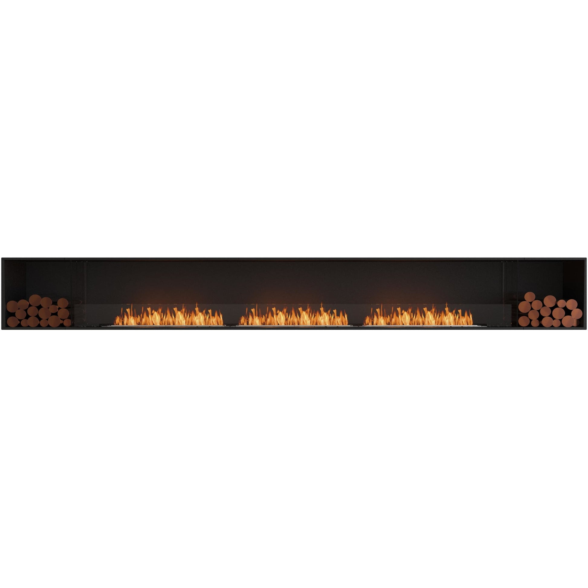EcoSmart Flex 158SS Bioethanol Fireplace Media Wall Fires