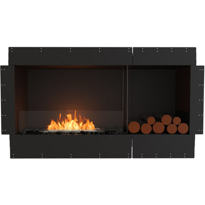 EcoSmart Flex 50ss with box right; Best quality bio ethanol wall fireplace in black for sale