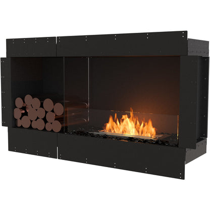 EcoSmart Flex 50ss with box left; best quality bio ethanol wall fireplace in black for sale