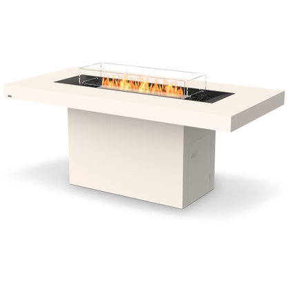 Ecosmart Fire Gin Bar Large Concrete Outdoor Fire Pit Table
