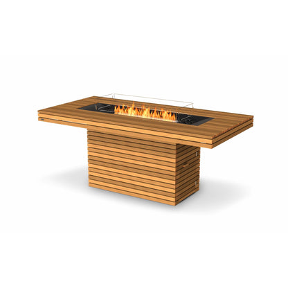 Ecosmart Fire Gin Bar Large Concrete Outdoor Fire Pit Table