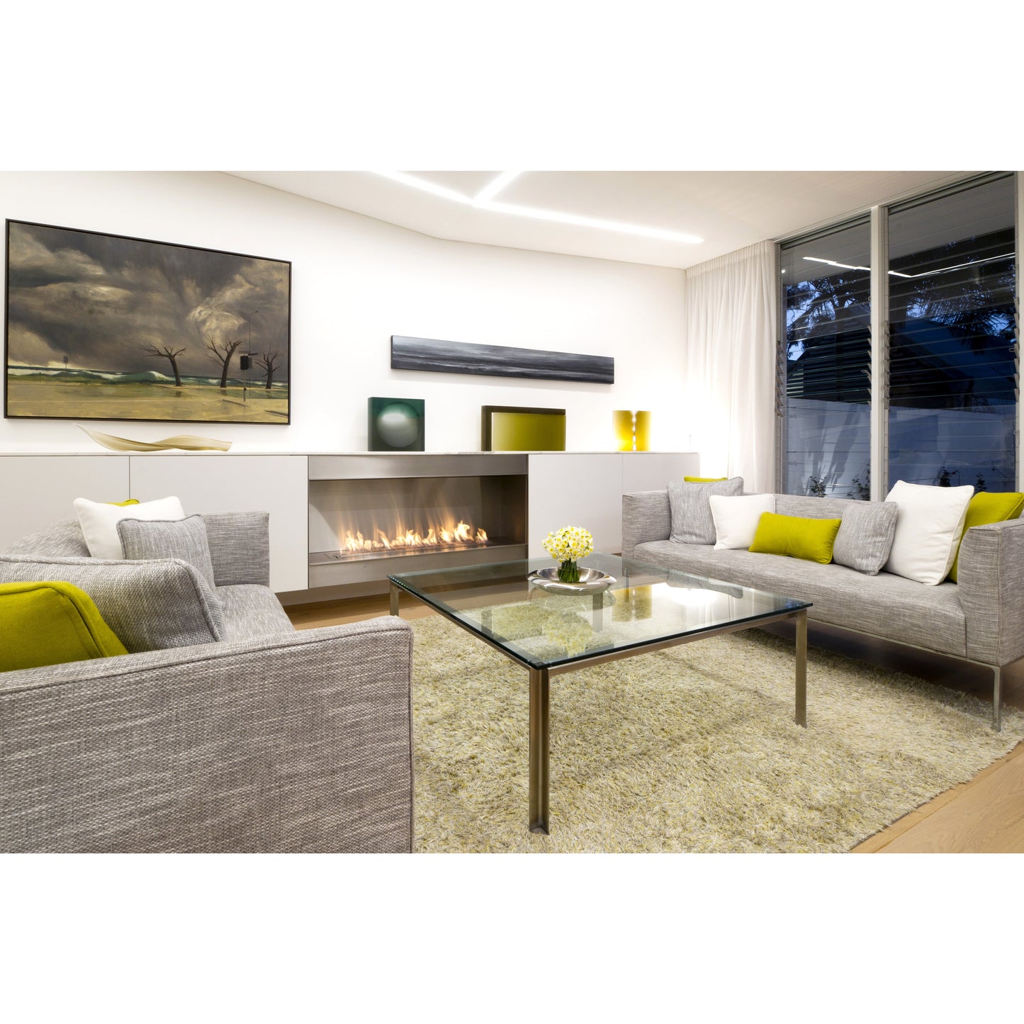 Bioethanol fireplace insert